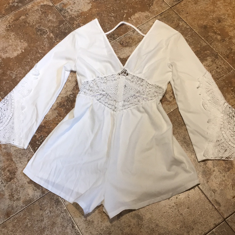White romper